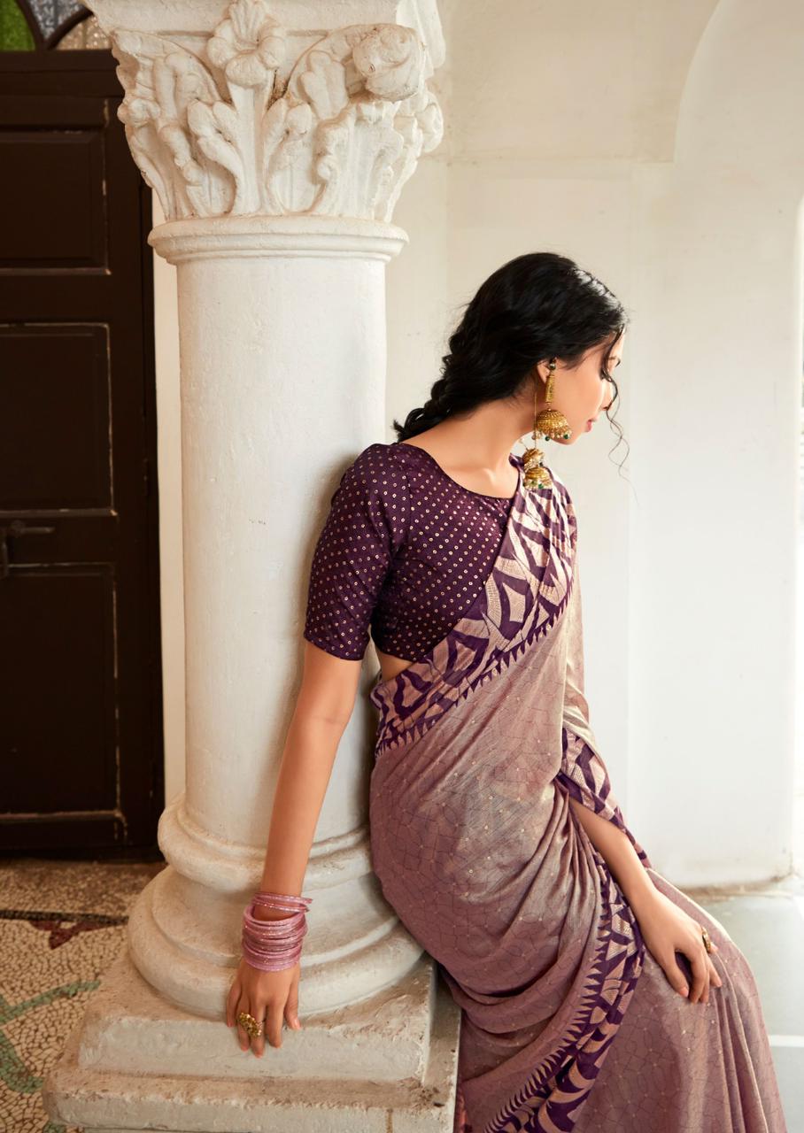 Krishna Vol 7 By Kashvi Printed Chiffon Sarees Wholesale Shop In Surat